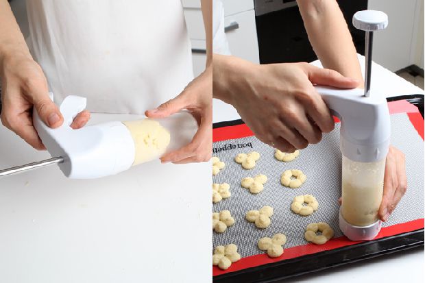 曲奇饼干裱花模具枪